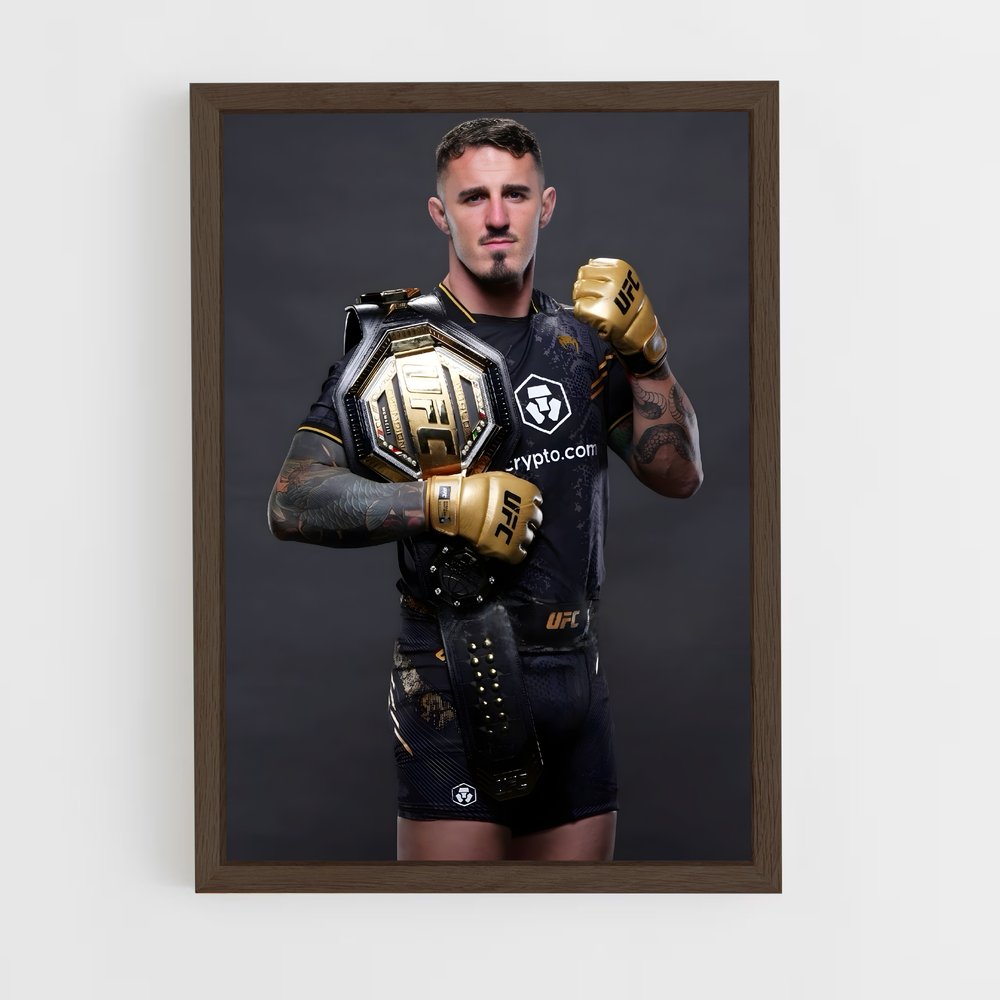 Poster Gloire Dorée – affiche MMA (vue 5)